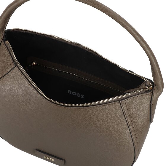 Boss Lenah Shoulder Bag Leather 31 cm