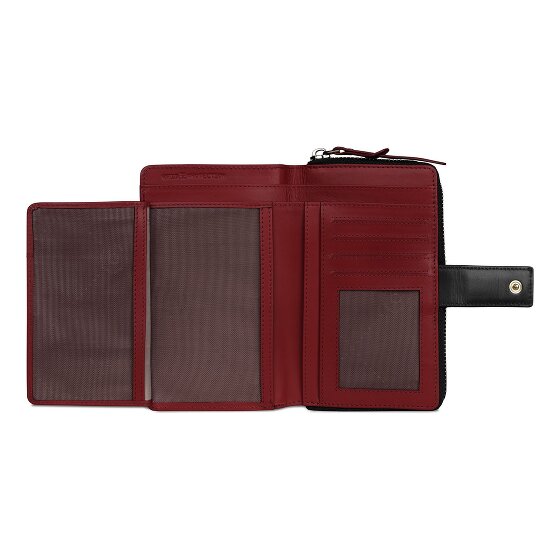 Bugatti Viola Wallet RFID protection Leather 16 cm