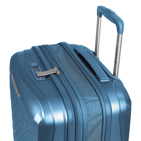 Gabol Queens 4 wheels Suitcase set 2-piece with expansion pleat