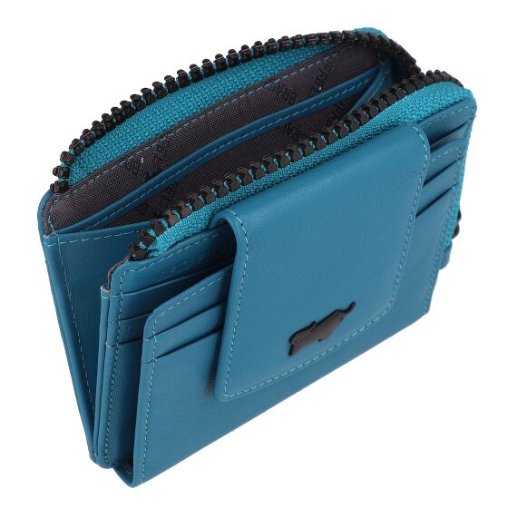 Braun Büffel Capri Credit card case RFID protection Leather 11 cm