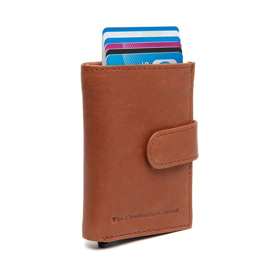 The Chesterfield Brand Torola Wallet RFID protection Genuine Leather 7.5 cm
