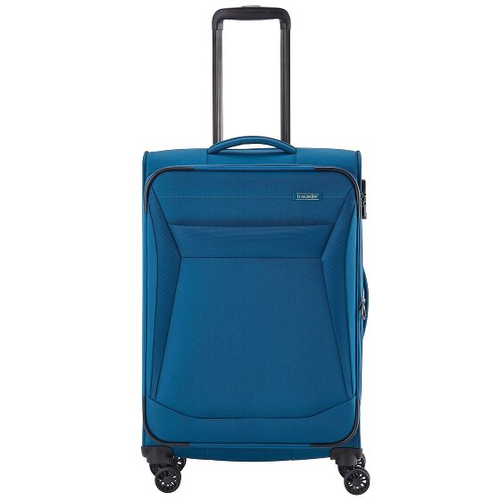 Travelite Chios 4 wheels Suitcase set 3-piece with expansion pleat