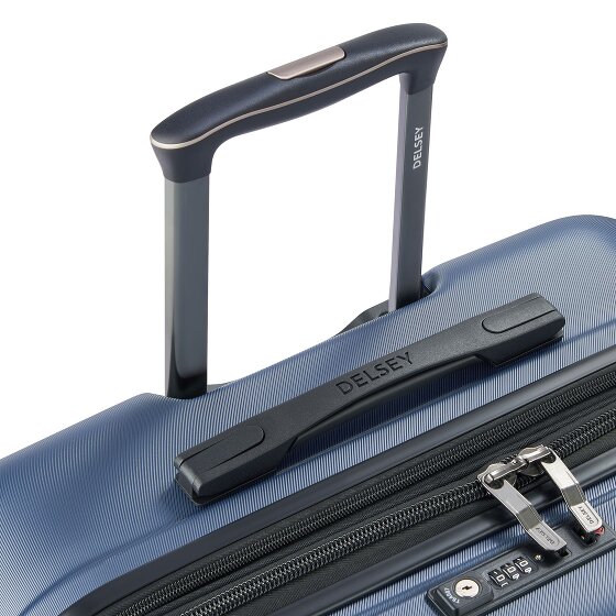Delsey Paris Meteor 4 wheels Suitcase set 3-piece with expansion pleat