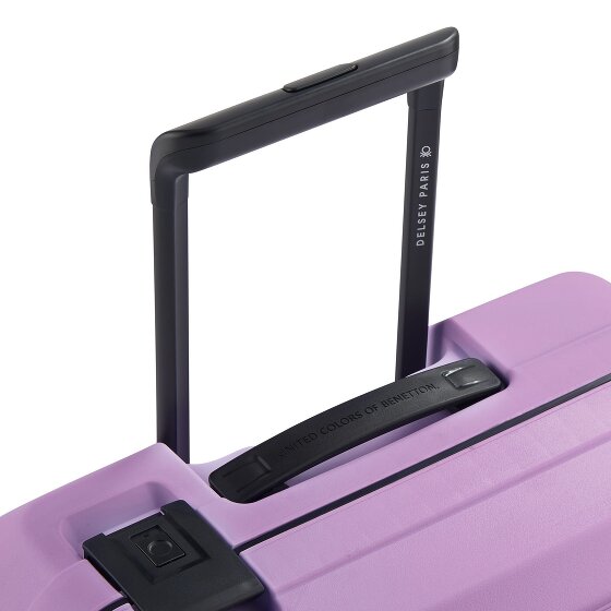 Delsey Paris x United Colors of Benetton Color Block Hardside 4-wheel cabin trolley 55 cm