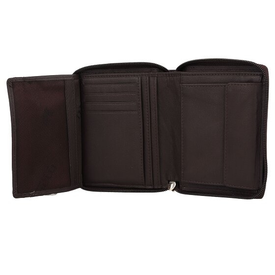 mano Don Leonardo wallet RFID leather 10 cm