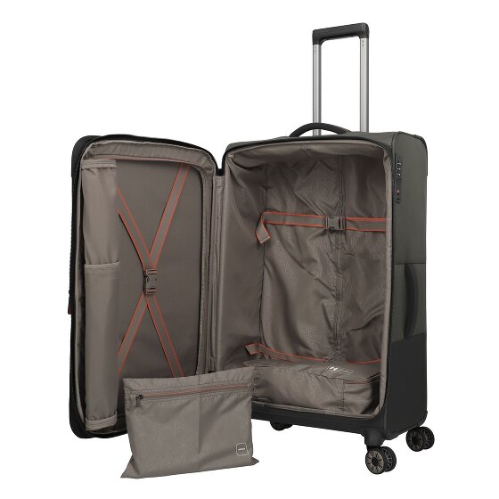 Travelite Crosslite 5.0 4 wheels Trolley L 77 cm with expansion pleat