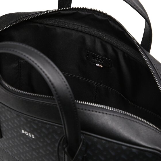 Boss Zair Briefcase Leather 38 cm Laptop compartment