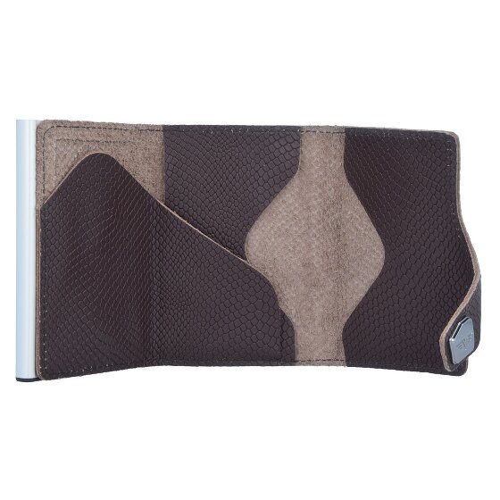 Tru Virtu Click & Slide credit card case wallet RFID leather 6.5 cm
