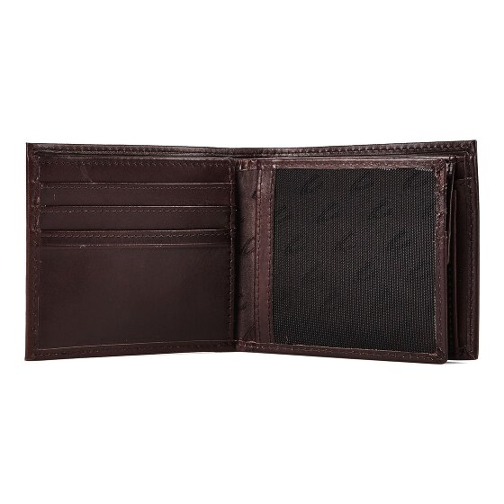 camel active Wood Wallet RFID protection Genuine Leather 10.5 cm