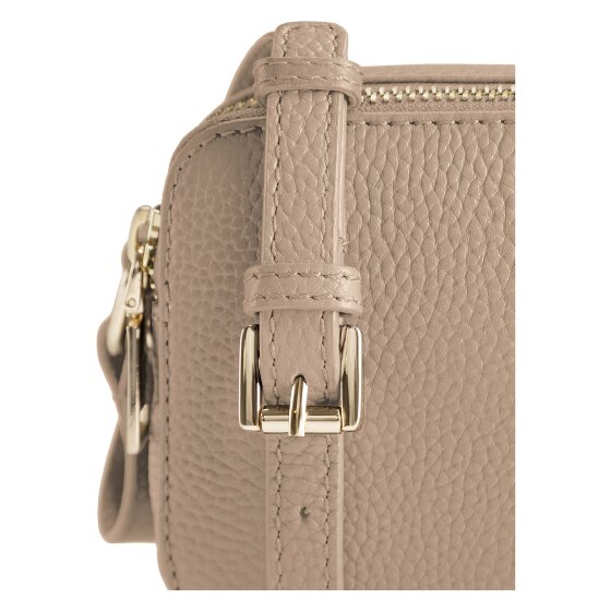 Lazarotti Bologna Leather Shoulder Bag Camera Bag Leather Double-Zip 18 cm