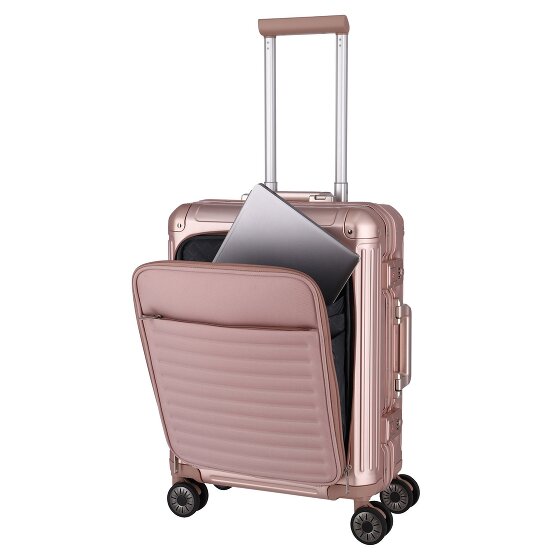 Travelite Next 4 wheels Cabin trolley 55 cm Laptop compartment