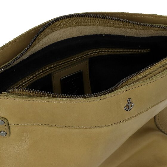 Harbour 2nd Soft Weaving Shoulder Bag Leather 24 cm