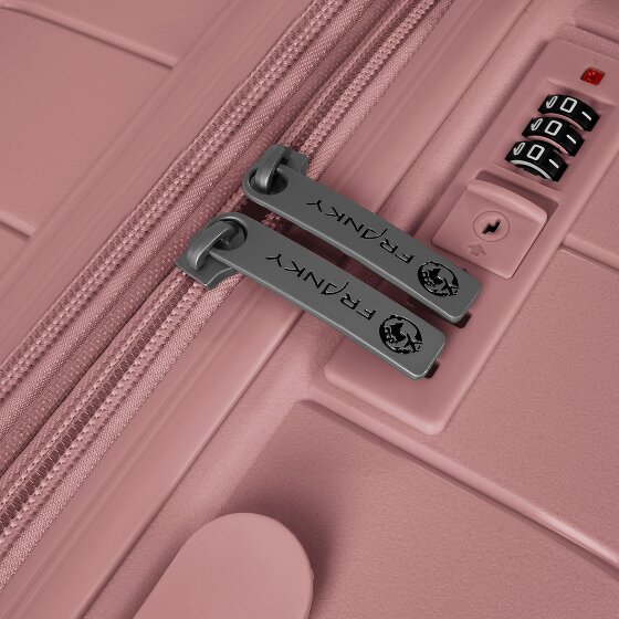 Franky London 4 wheels Suitcase set 3-piece with expansion pleat