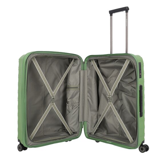 Travelite Mooby 4 wheels Trolley M 66 cm with expansion pleat