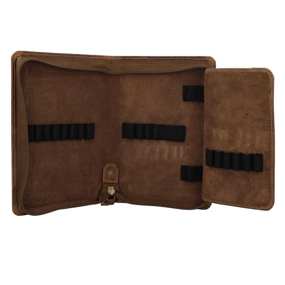 Greenburry Vintage Pencil case Leather 13.5 cm