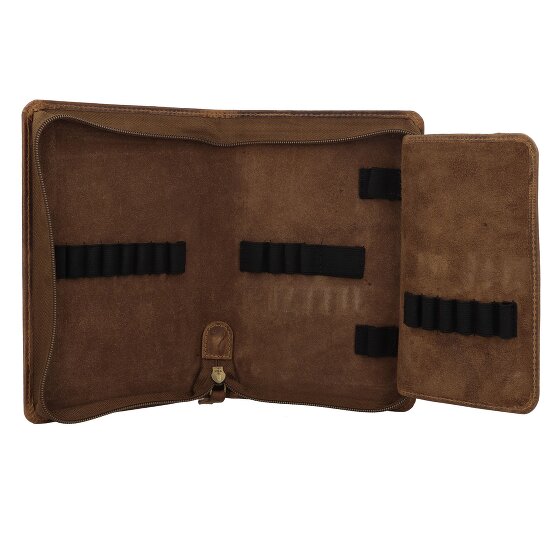 Greenburry Vintage Pencil case Leather 13.5 cm