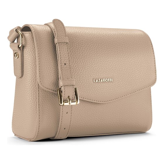 Lazarotti Bologna Leather Crossbody Shoulder bag, 22 cm