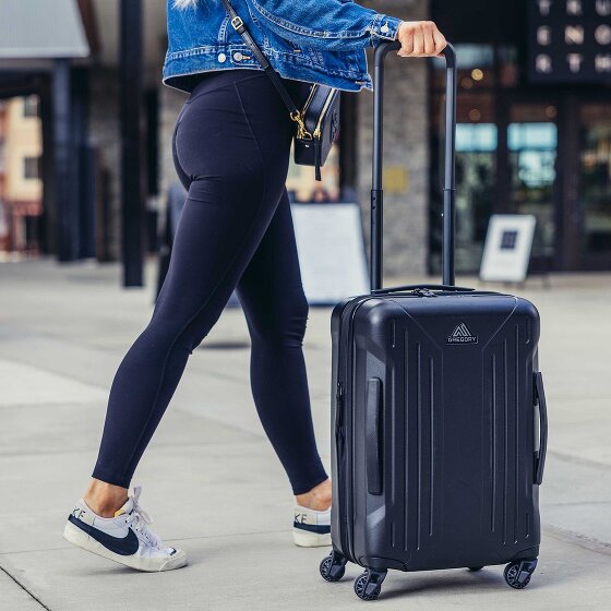 Gregory Quadro Pro 4 wheels Cabin trolley 55 cm with expansion pleat