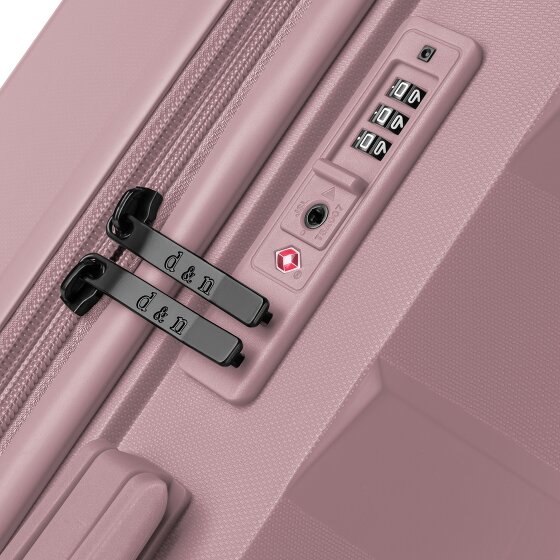 d&n South Dakota 4 wheels Cabin trolley S 55 cm with expansion pleat d&n South Dakota 4 wheels Cabin trolley S 55 cm with expansion pleat