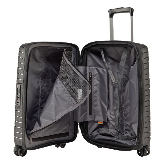 Stratic Novium 4 wheels Cabin trolley S 55 cm with expansion pleat