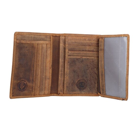 Greenburry Vintage identity card case RFID leather 9 cm