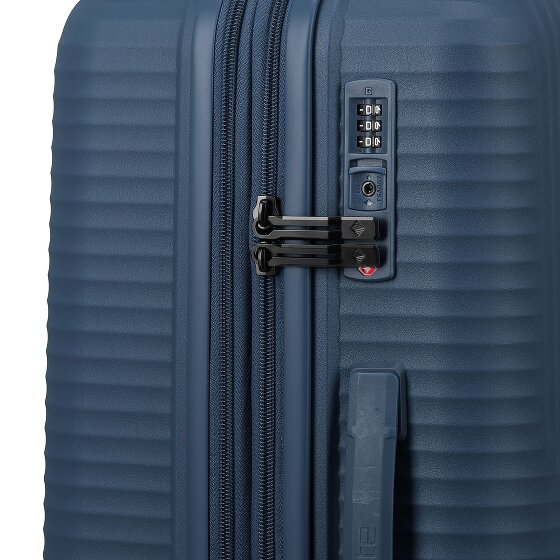 Travelite Air Stripe 4 wheels Suitcase set 3-piece Expandable