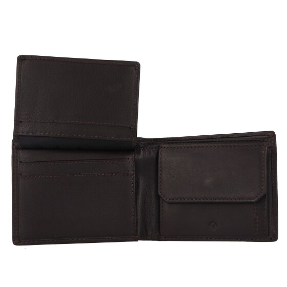 Samsonite Attack 2 Wallet RFID protection Genuine Leather 10.5 cm