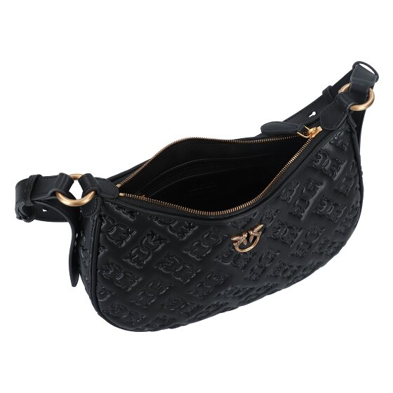 PINKO Half Moon Shoulder Bag Leather 27 cm