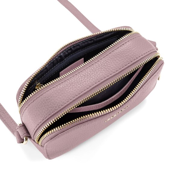 Lazarotti Bologna Leather Shoulder Bag Camera-Bag Leather Double-Zip 18 cm