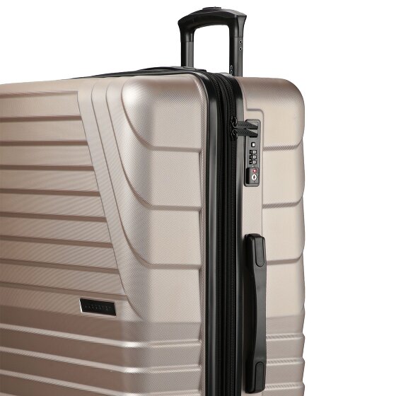 Cocoono Larnaka 4 wheels Trolley 78 cm with expansion pleat