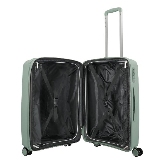 Travelite Tamaris x Travelite Voyaage 4 wheels Suitcase set 3-piece with expansion pleat