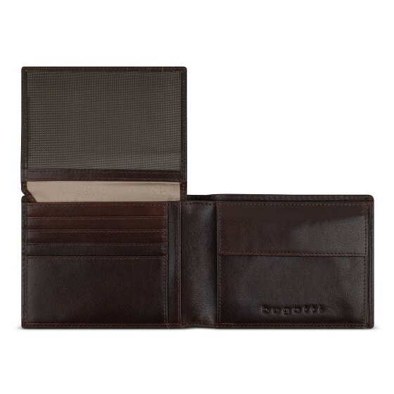 Bugatti Neaples Wallet RFID protection Leather 12 cm