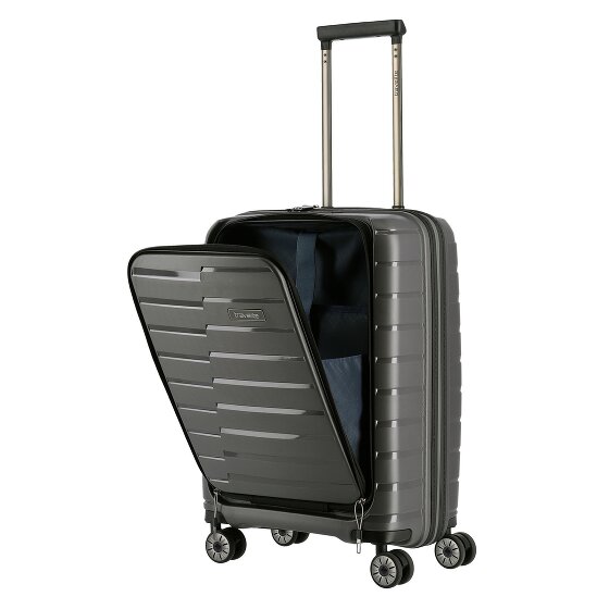 Travelite Air Base 4 wheels Cabin suitcase 55 cm Laptop compartment
