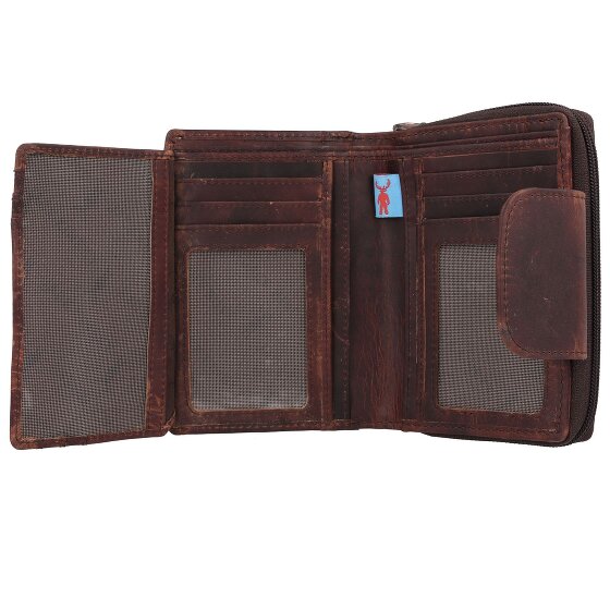 Jack Kinsky Monterey Wallet RFID protection Leather 10 cm
