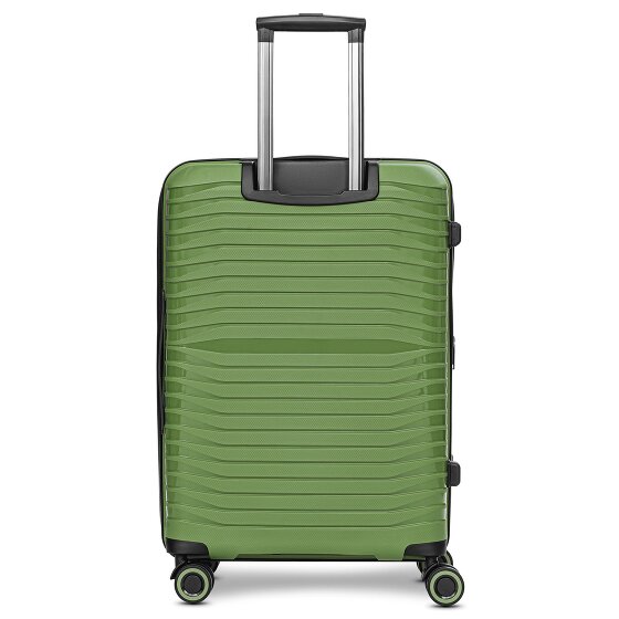 Stratic Shine 4 wheels Suitcase set 3-piece with expansion pleat
