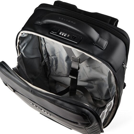 Piquadro Rover Travel Backpack with RFID Protection and 40 cm Laptop Compartment