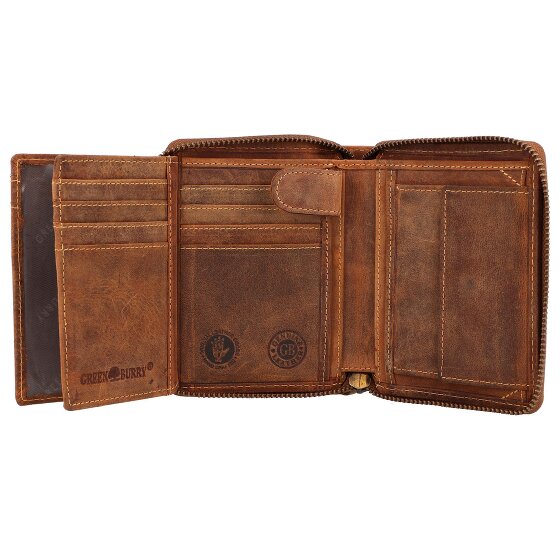 Greenburry Vintage zodiac wallet leather 10 cm