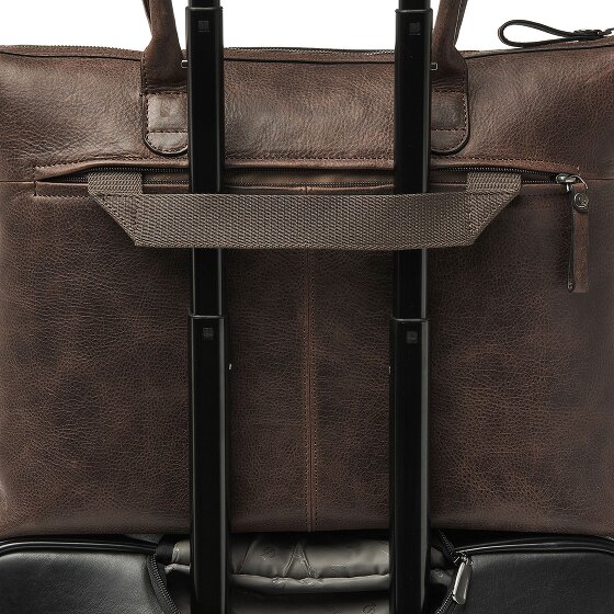 Castelijn & Beerens Carisma shoulder bag RFID leather 40 cm laptop compartment