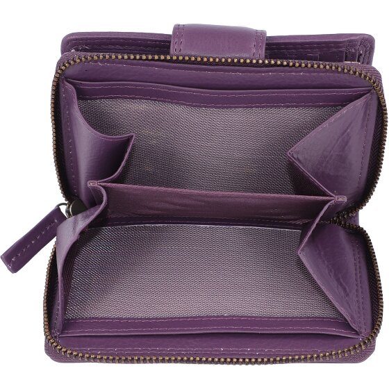 Greenburry Spongy Wallet Genuine Leather 12.5 cm