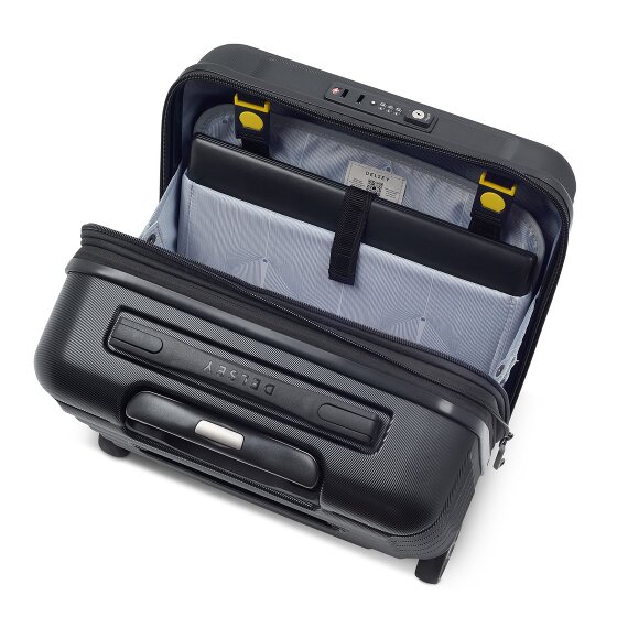 Delsey Paris Shadow 5.0 4-wheeled business trolley 38 cm laptop compartment with expansion pleat