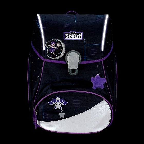 Scout Alpha Safety Light School bag set 5-piece