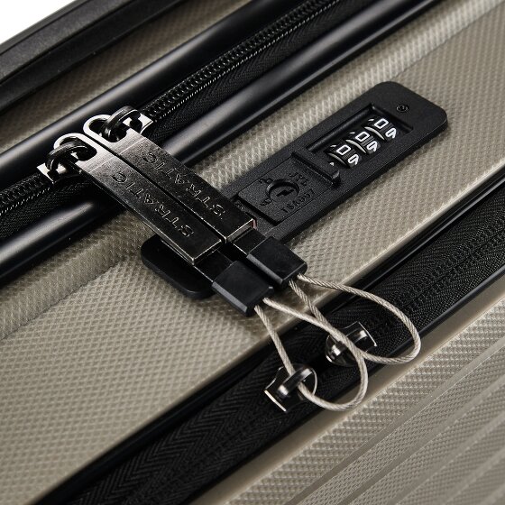 Stratic Bright + 4 wheels Cabin suitcase 55 cm Laptop compartment