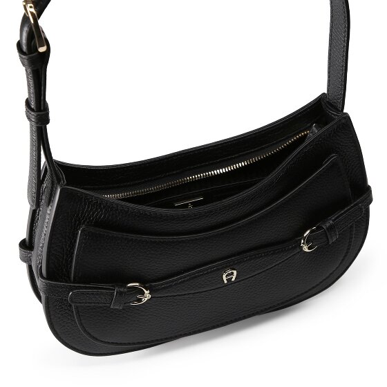 Aigner Cavallo Shoulder Bag Leather 26 cm