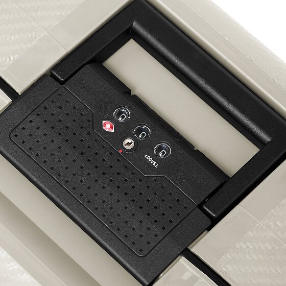 Redolz Essentials 15 4-wheel trolley 75 cm with three-point closure