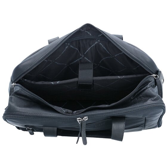 The Chesterfield Brand Wax Pull Up Briefcase Leather 44 cm Laptop compartment