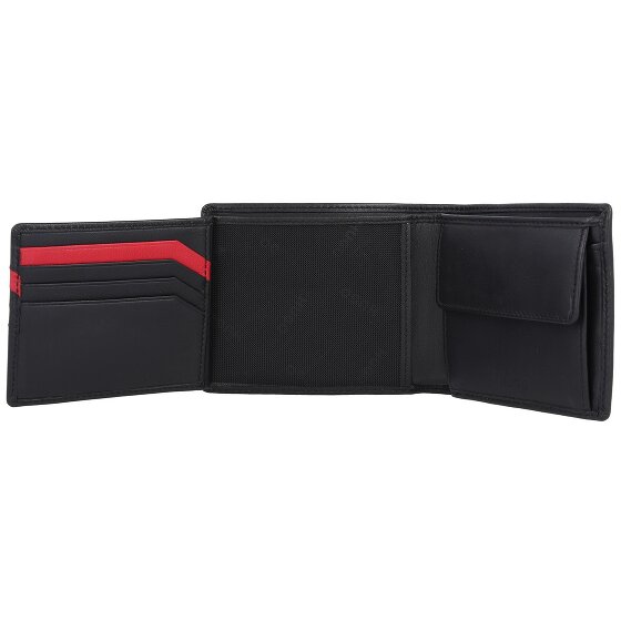 Hugo Subway Trifold wallet leather 11 cm