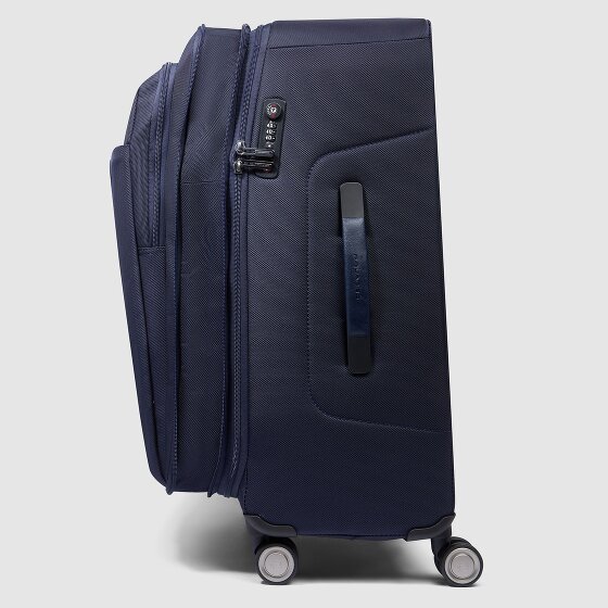 Piquadro Brief 4 wheels Trolley 68 cm with expansion pleat