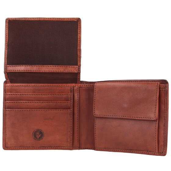 Greenburry Vintage Washed wallet leather 13 cm