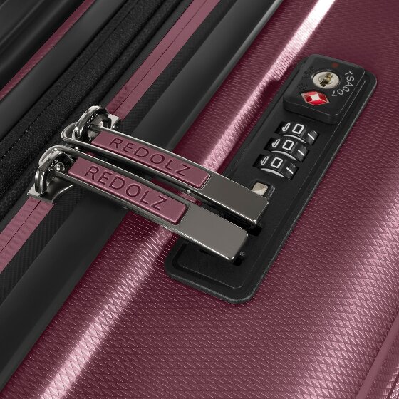 Redolz Essentials 14 4 wheels Cabin trolley 55 cm with expansion pleat