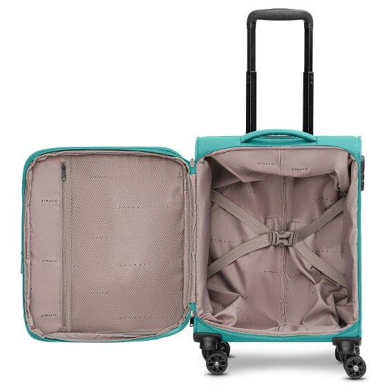 Stratic taska 4 Roll Cabin Trolley S 55 cm with Expanding Pleat